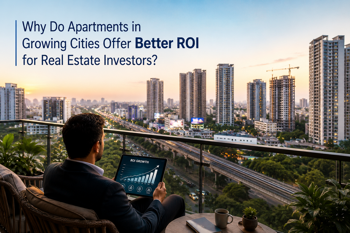 Why Do Apartments in Growing Cities Offer Better ROI for Real Estate Investors